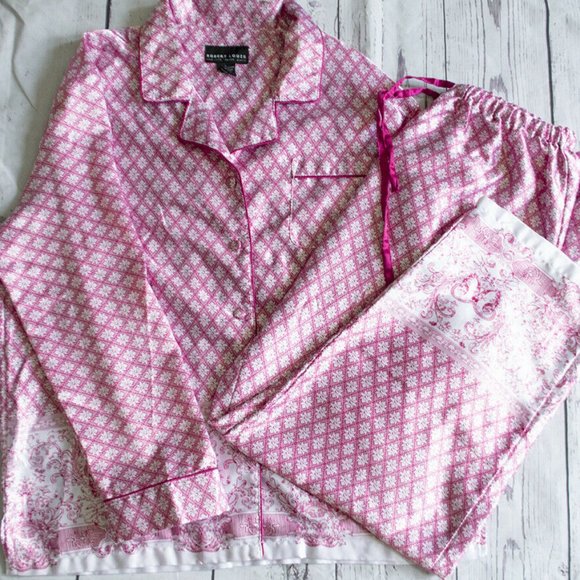 Robert Louis Intimates & Sleepwear Robert Louis Satin Pajama Set 2