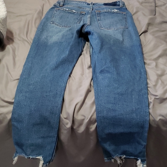 Abercrombie & Fitch Jeans Curve Love Ultra Love Rise Ankle Straight