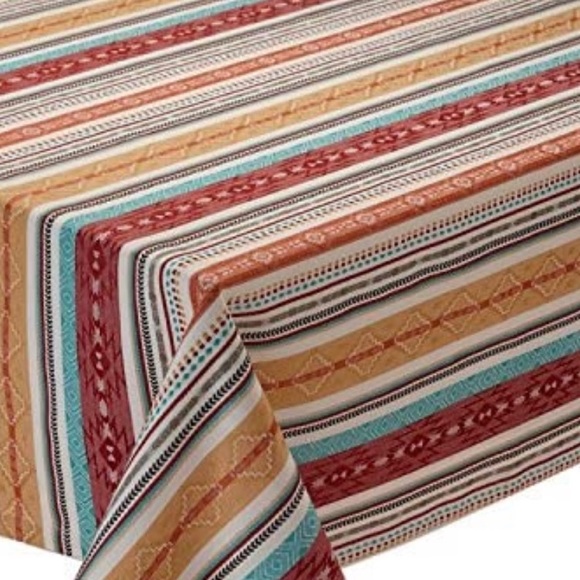 Food Network Dining Sale Food Network Western Mesa Stripe Tablecloth