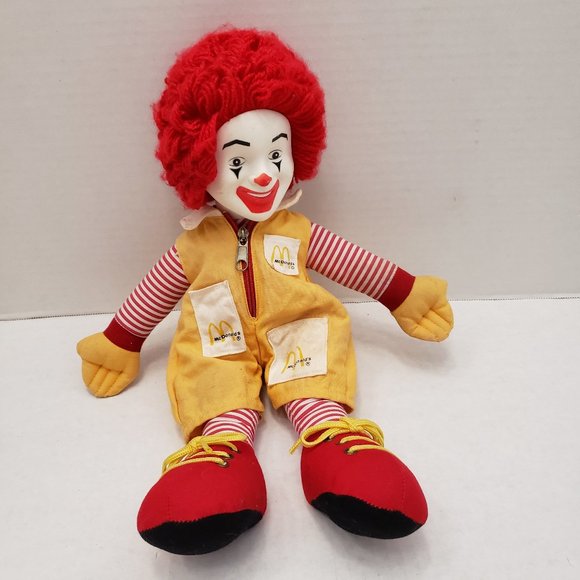 Ronald Mcdonald Toys Vintage 984 Ronald Mcdonald Doll Plush Toy 14