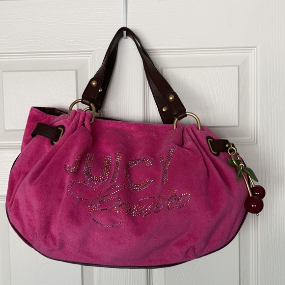Juicy Couture Bags New Juicy Couture Chic Terry Day Fluffy Bag Xl