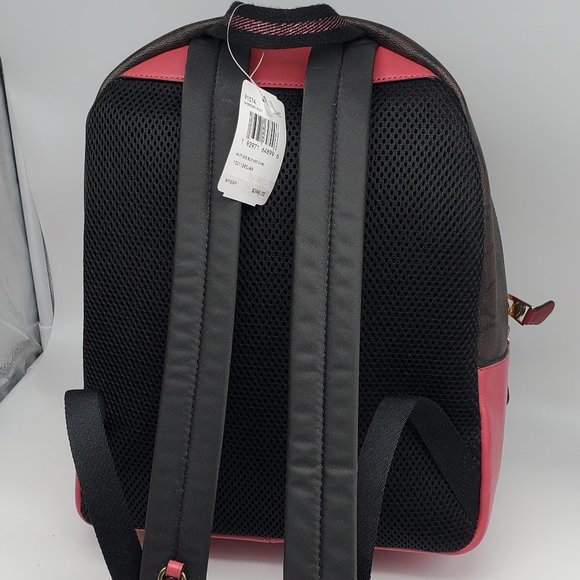 Coach Bags Coach Medium Charlie Backpack In Blocked Signature