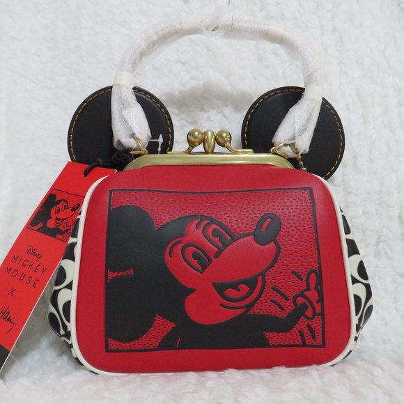 Coach Bags Coach Mickey Keith Haring Signature Kisslock Bag Poshmark