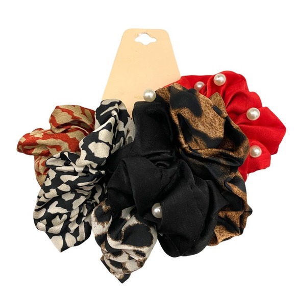 C&C California Accessories Cc California Y2k Scrunchies Set Of Six 6