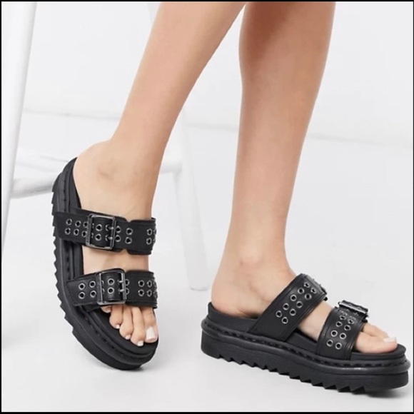 Dr. Martens Shoes New Dr Martens Myles Hardware Slide Sandal Poshmark