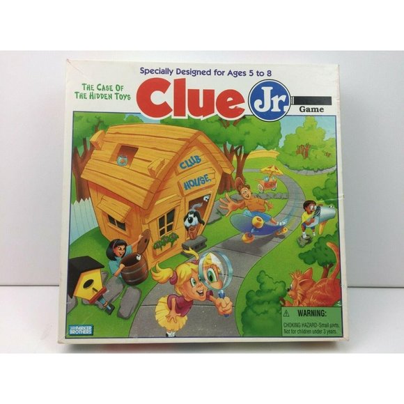 Parker Brothers Toys Clue Jr Case Of The Hidden Toys By Parker