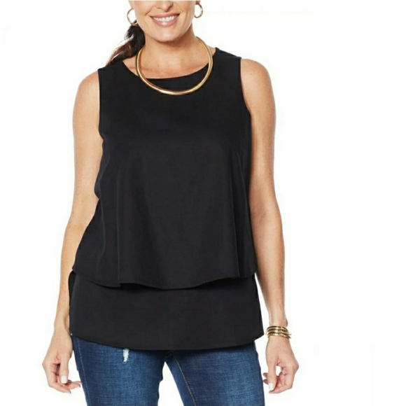 DG2 by Diane Gilman Tops Dg2 By Diane Gilman Tank Top Plus Size 618