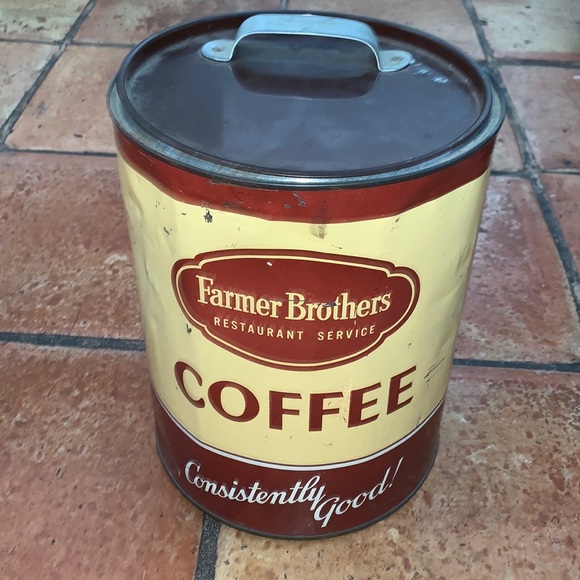 Farmer Brothers Kitchen Vintage 8 By Farmer Bros Coffee Can Poshmark