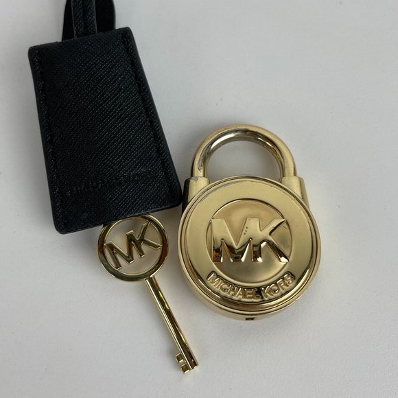 Michael Kors Bags Michael Kors Original Goldtone Lock And Key