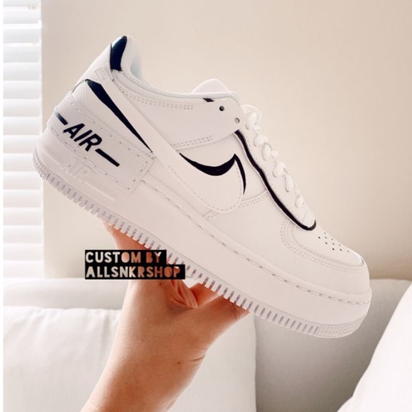 Nike | Shoes | Nike Air Force Low Shadow Black White | Poshmark