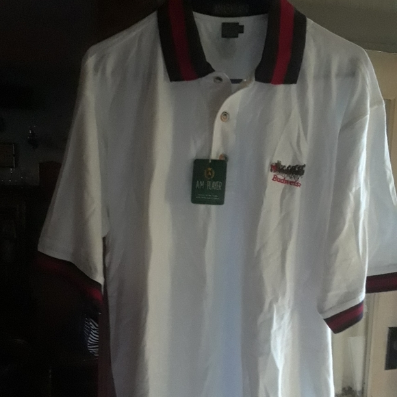 AM Player Shirts Budweiser Golf Shirt Poshmark