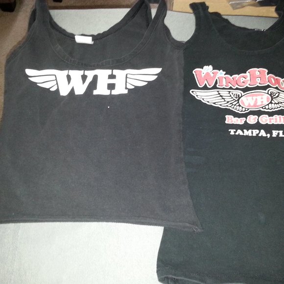 WingHouse Waitress Tops Winghouse Waitress Uniform Short Crop Top Poshmark