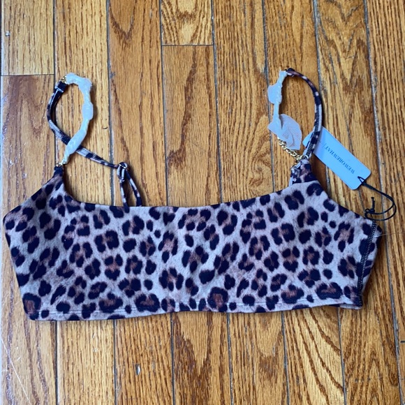 WeWoreWhat Intimates & Sleepwear Nwt Weworewhat Chain Cami Bra Top
