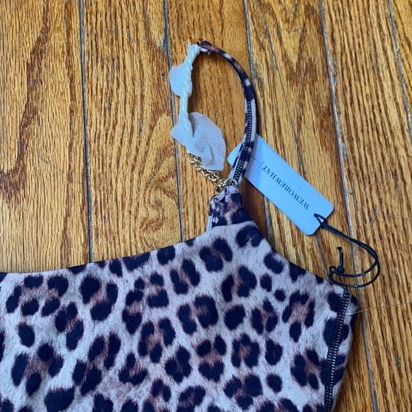 WeWoreWhat Intimates & Sleepwear Nwt Weworewhat Chain Cami Bra Top