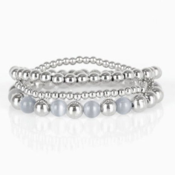 paparazzi Jewelry Always On The Glow Silver Bracelet Poshmark
