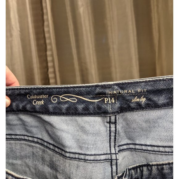 Coldwater Creek Jeans Womens Coldwater Creek Slim Leg Natural Fit 4p