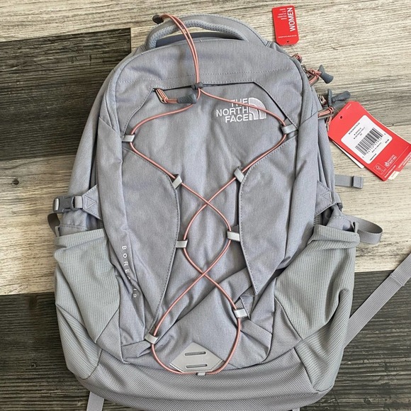 The North Face Bags The North Face Borealis Backpack Gray Pink Clay