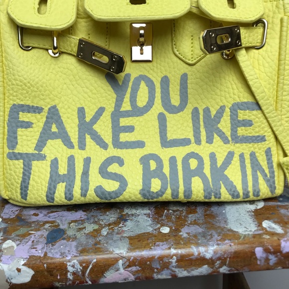 Bags Sonique Saturday You Fake Like This Birkin Bag Poshmark