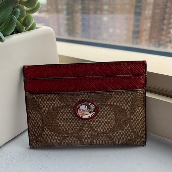 Coach Bags Coach Credit Card Holder Mini Wallet Poshmark