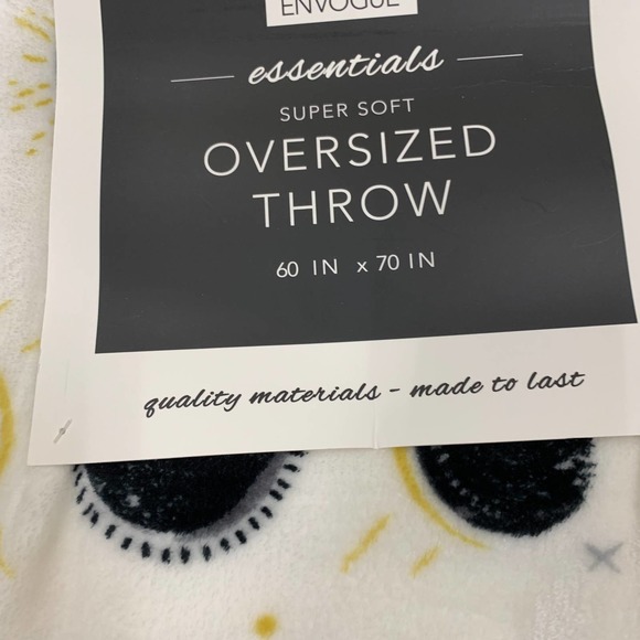 Envogue Bedding Moon Just A Phase Lunar Throw Blanket Halloween