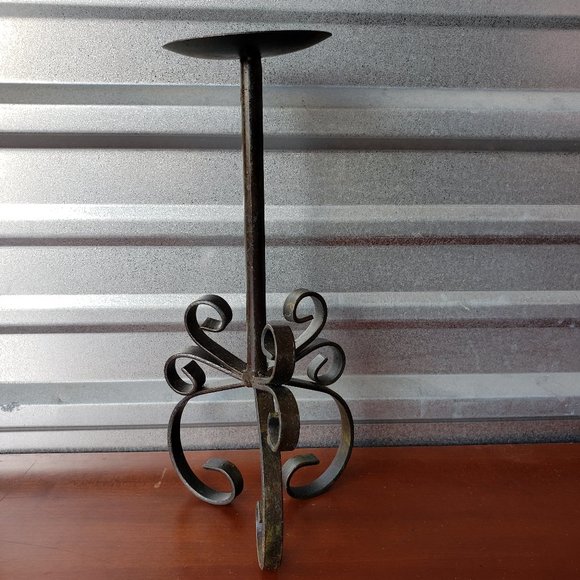 Hobby Lobby Accents Hobby Lobby Distressed Iron Candlestick Poshmark