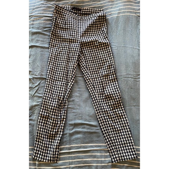 Zara Pants & Jumpsuits Zara Gingham Pants Poshmark