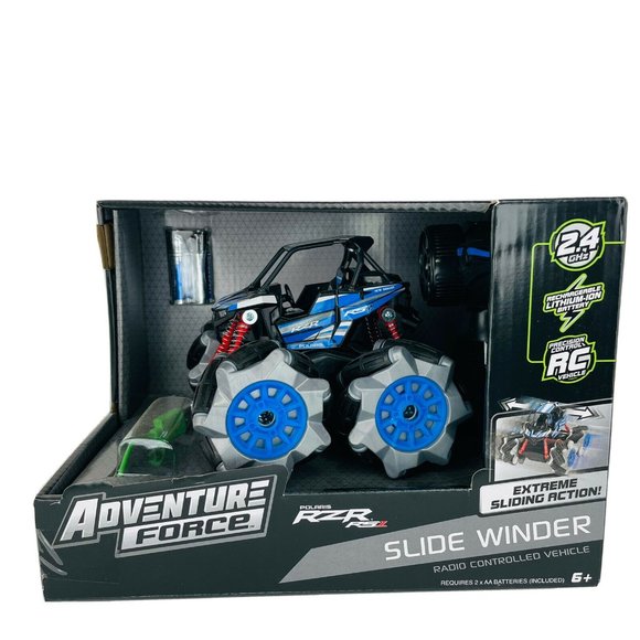 Toys Adventure Force Rc 118 Scale Remote Control 4x4 Polaris Rzrrs1 Slide Winder Poshmark
