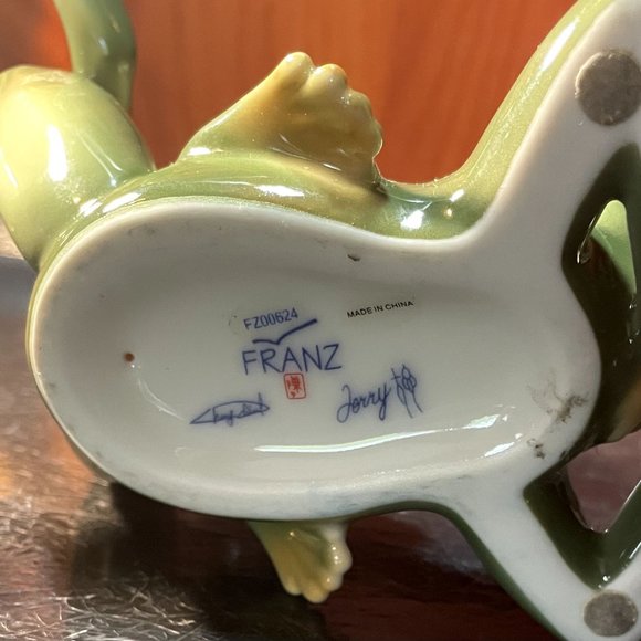Franz Other Franz Porcelain Frogs Father And Son Poshmark