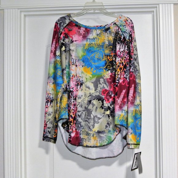 Sno Skins Tops Sno Skins Colorful Long Sleeve Shirt
