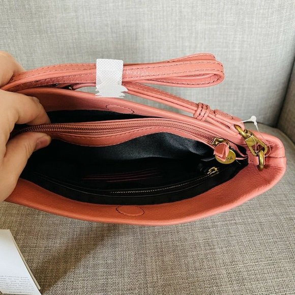 The Sak Bags Nwt The Sak Collective Tomboy Convertible Leather Crossbody Clutch W Studs