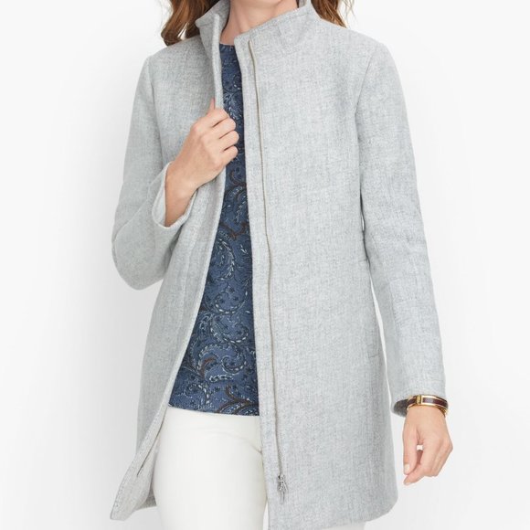 Talbots Jackets & Coats Nwt Talbots Albury Italian Wool Stadium