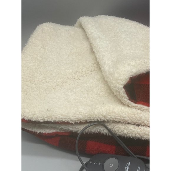 Sunbeam Bedding Sunbeam Warming Blanket Throw With Cord Three