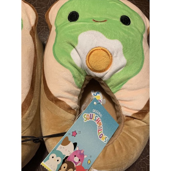 Kellytoy Shoes Squishmallow Girls Slippers Sinclair The Avocado