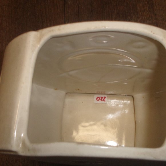 Abingdon Kitchen Abingdon Cookie Time Clock Face Cookie Jar 653