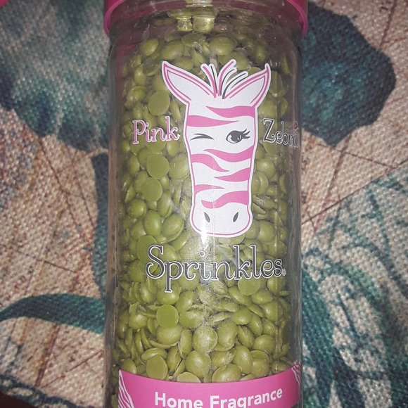 Accents Pink Zebra Peruvian Lime Jar Poshmark