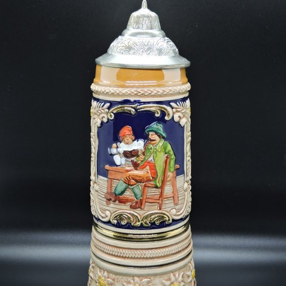 DBGM Other Vintage Dbgm Beer Stein Mapsa Music Box Trink Bruderlein