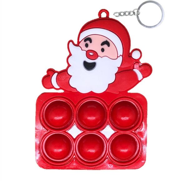 JSBLUERIDGE Toys Pop It Fidget Assorted Pack Christmas Pop It