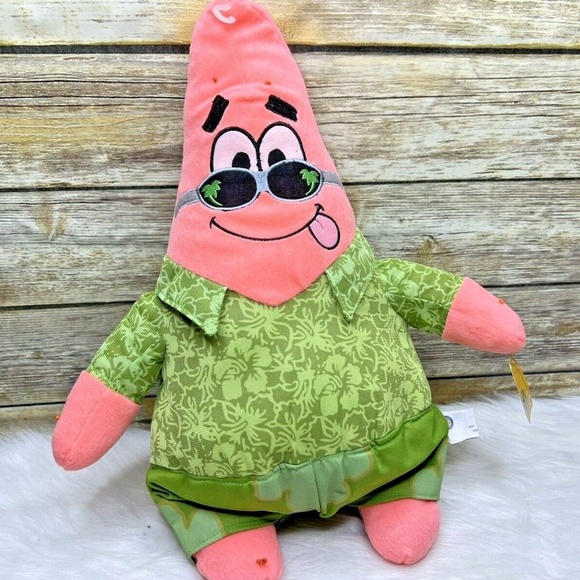 Nanco Toys Spongebob Squarepants Nickelodeon Patrick Star Fish