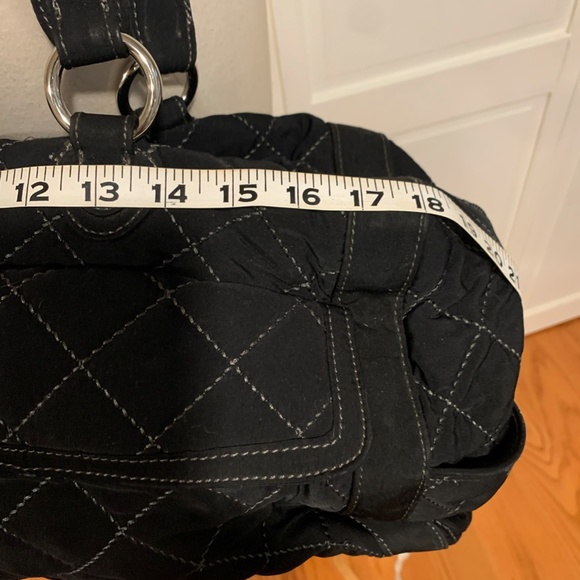Vera Bradley Bags Vera Bradley Quilted Overnight Duffle Bag Black