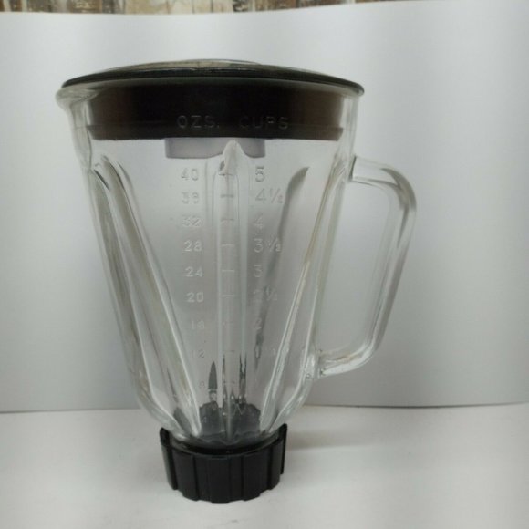 Hamilton Beach Kitchen Replacement 4 Oz Glass Pitcher Blade Lid