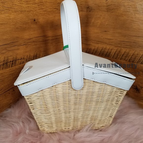 kate spade Bags Nwt Kate Spade Wicker Picnic Basket Bag Strawberry