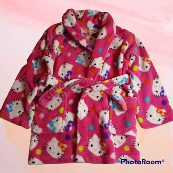 Hello Kitty Pajamas Girls Hello Kitty Bathrobe Size 66x Poshmark