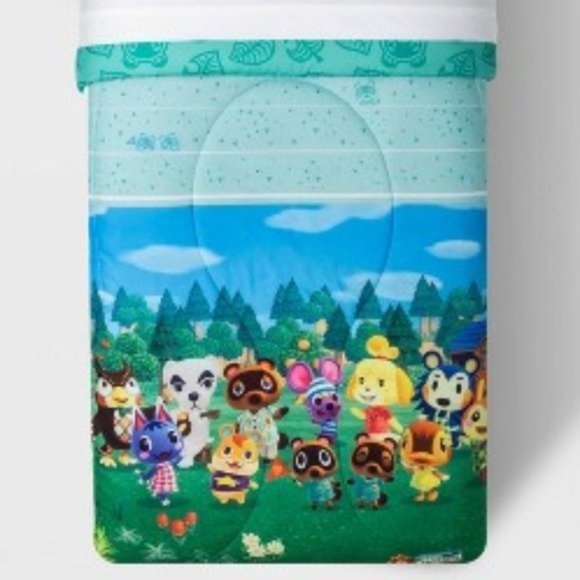 Nintendo Bedding Twin Animal Crossing Diy Paradise Comforter Poshmark