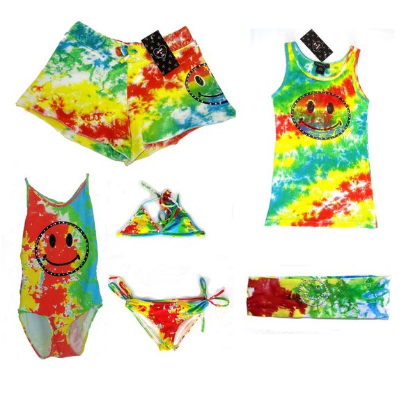 Flowers by Zoe Matching Sets Nwt Flowers By Zoe Beach Set Shorts