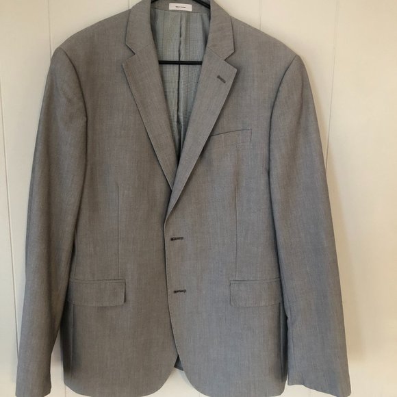jf j.ferrar Suits & Blazers J Ferrar Grey Suit Coat 44r Pants 34 X 34 Poshmark