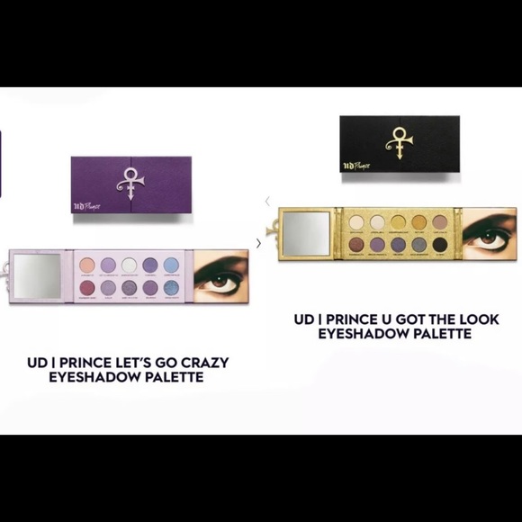 Urban Decay Makeup Nib Both Brand New Prince Palettes