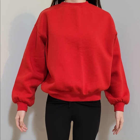 H&M Sweaters Red Sweater Hm Poshmark
