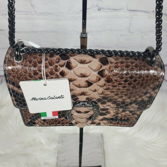 Marina Galanti Bags Marina Galanti Womens Vera Pelle Snake Real