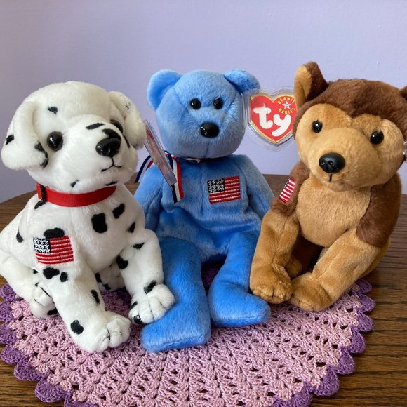 Ty Toys 91 Remembrance Ty Beanie Babies 201 Rescue America And