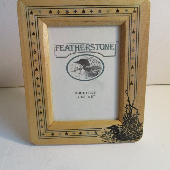 Featherstone Accents Featherstone Wooden Duck Black Stencil Table